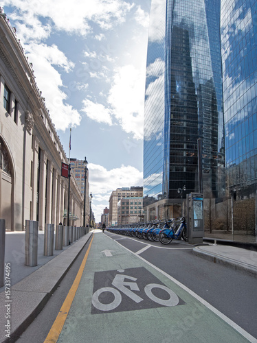 Bike-Lane; Fahrradstrasse;New York