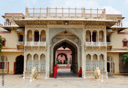 Rajendra Pol in City Palace of Jaipur. India