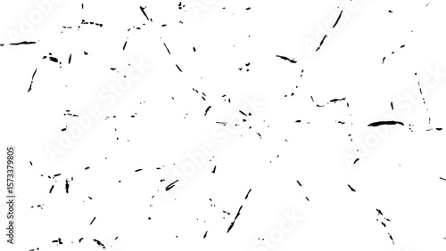 Crack effect collage of broken glass on white background.