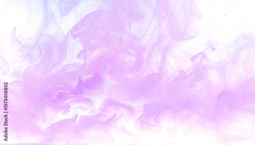 Fototapeta premium Smoky background. Mist. Purple fog. PNG