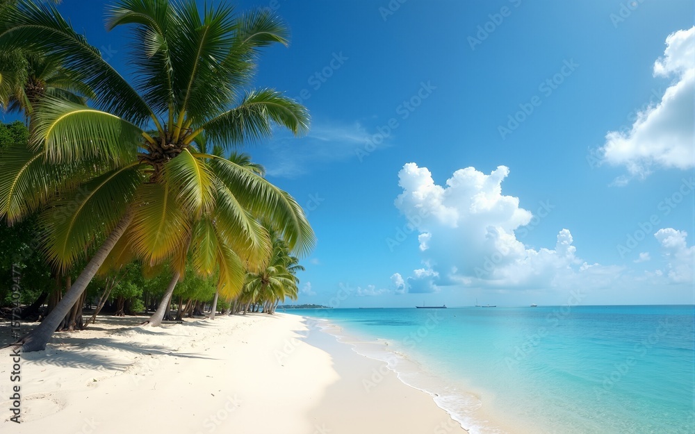 Obraz premium tropical beach. High quality