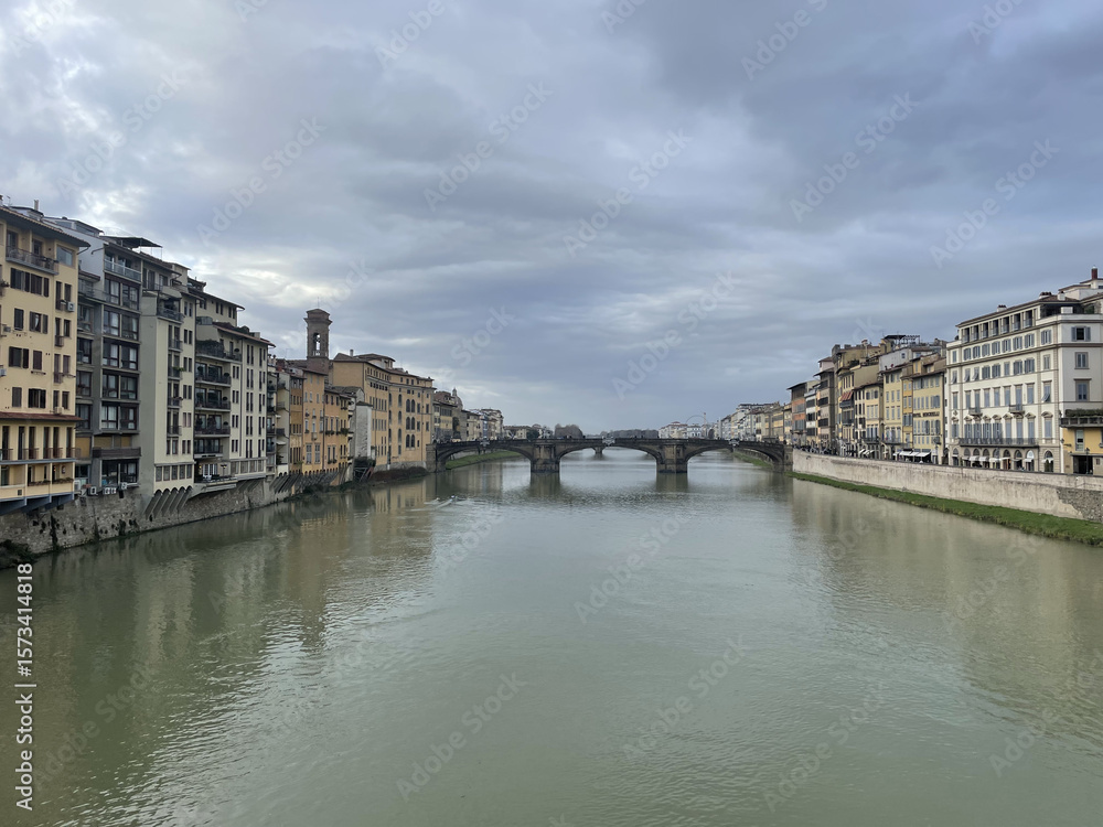 Obraz premium ponte vecchio florence italy