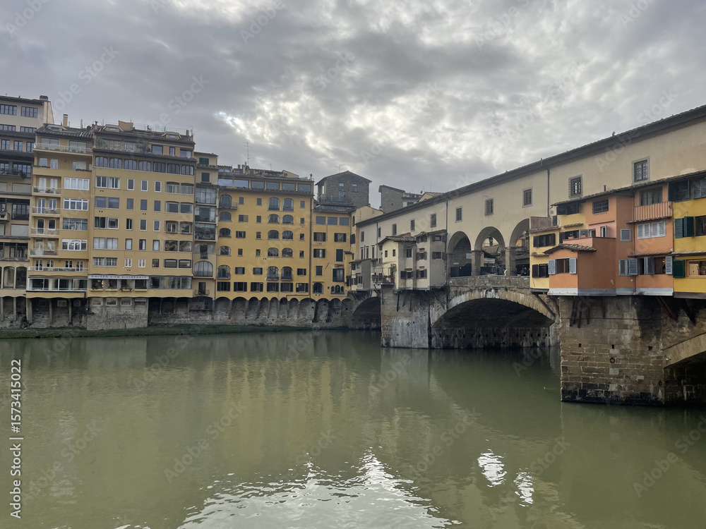Obraz premium ponte vecchio florence italy