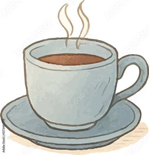 Hot Coffee Cup
