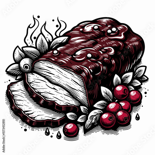 Barbecue Brisket with Smoky Glaze