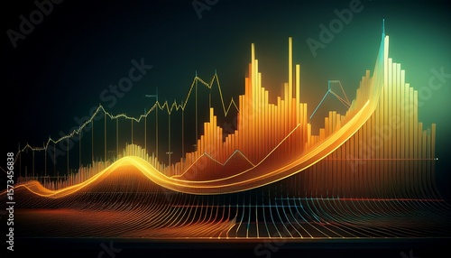 yield curve graph showing the relationship between interest rates and maturity dates illustrating economic indicators and market expectations for future growth and stability