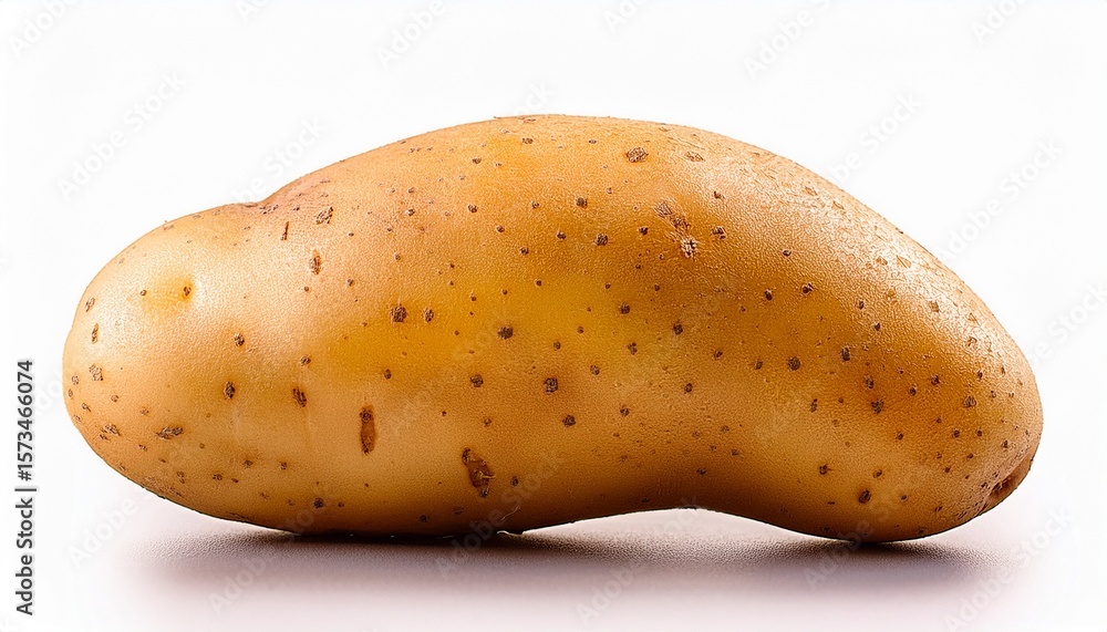 isolated close up photo potato isolated close up photo potato