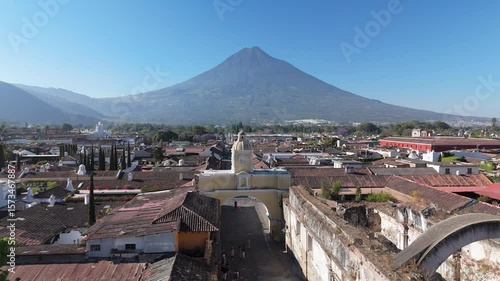 panorama of the city of guatemala