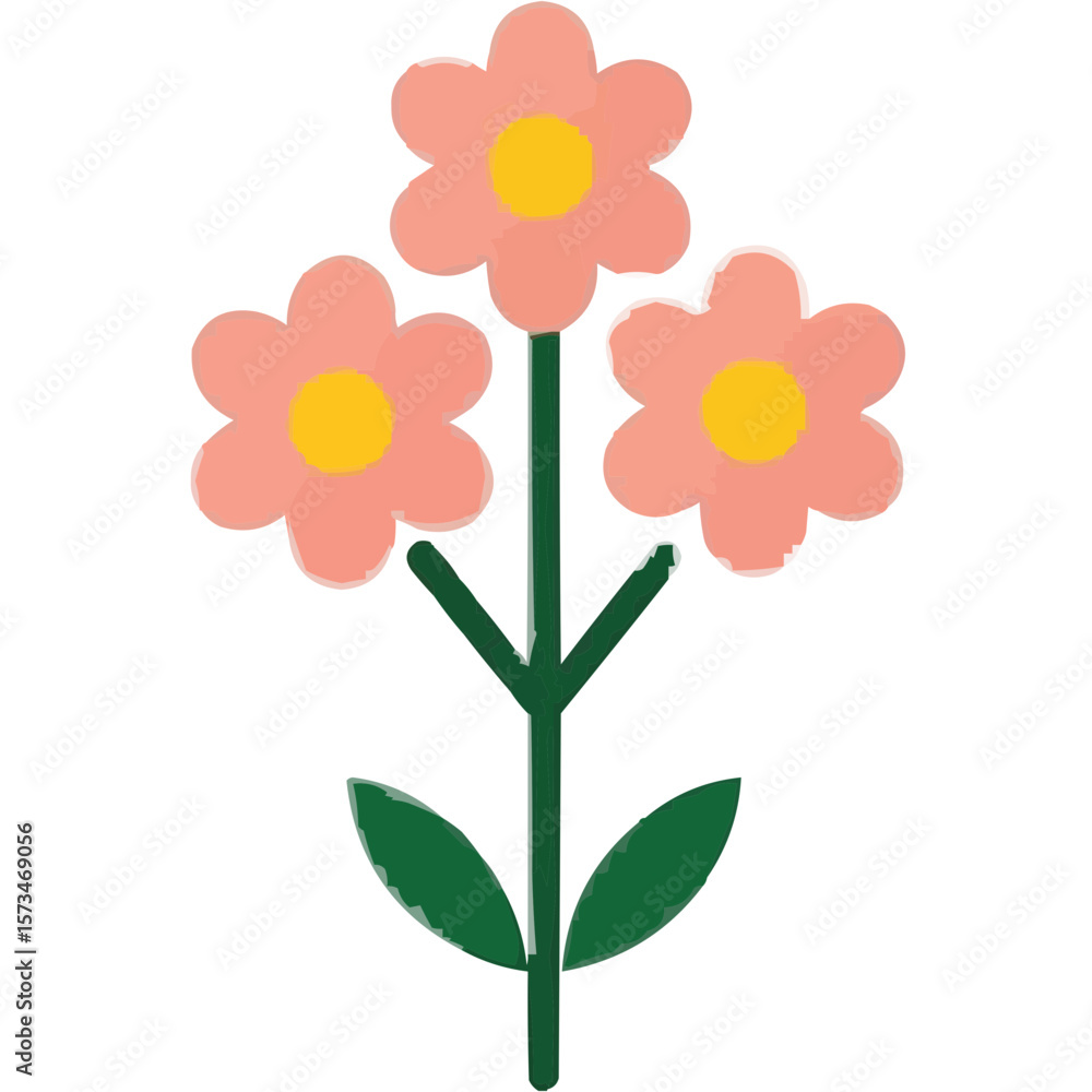 Summer Daisy Bouquet Vector Art Summer Daisy Bouquet Vector Art