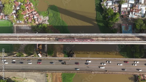 bridge over the ozama river in dominican republic