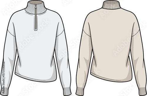 Extensive Apparel CAD Drawing Vector Illustration Collection