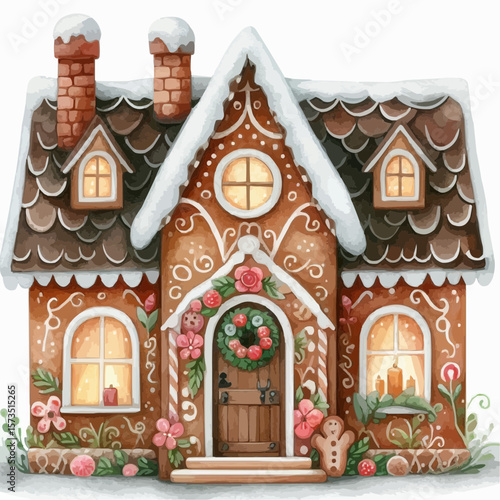 christmas gingerbread house