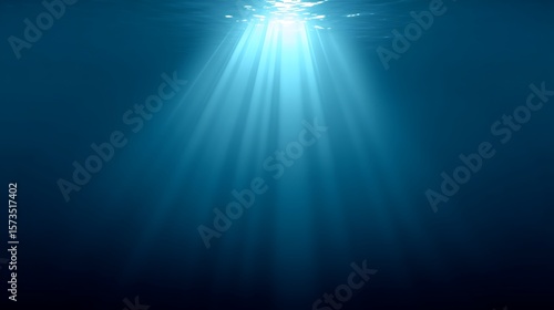 Underwater Sunlight Beam (1)