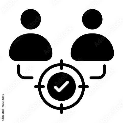 Audience Solid Style Icon