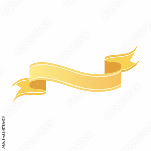 Wooden and golden ribbon bracelets on white background isolated for design use
