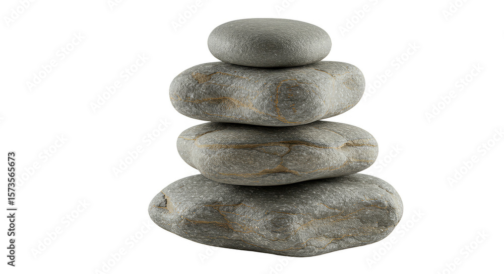 Still Life Gray Steel Wool Stones Stack Balance on Transparent Background Still Life Gray Steel Wool Stones Stack Balance on Transparent Background