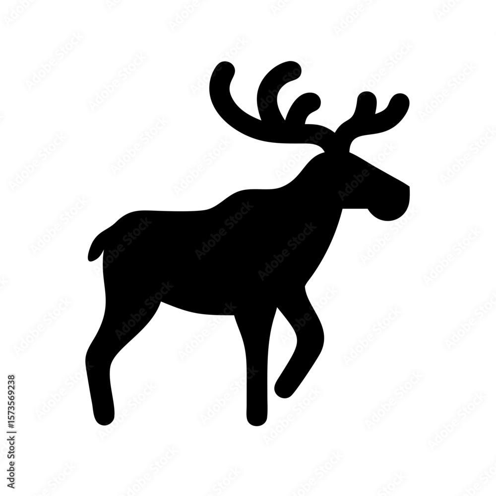 Obraz premium elk icon 