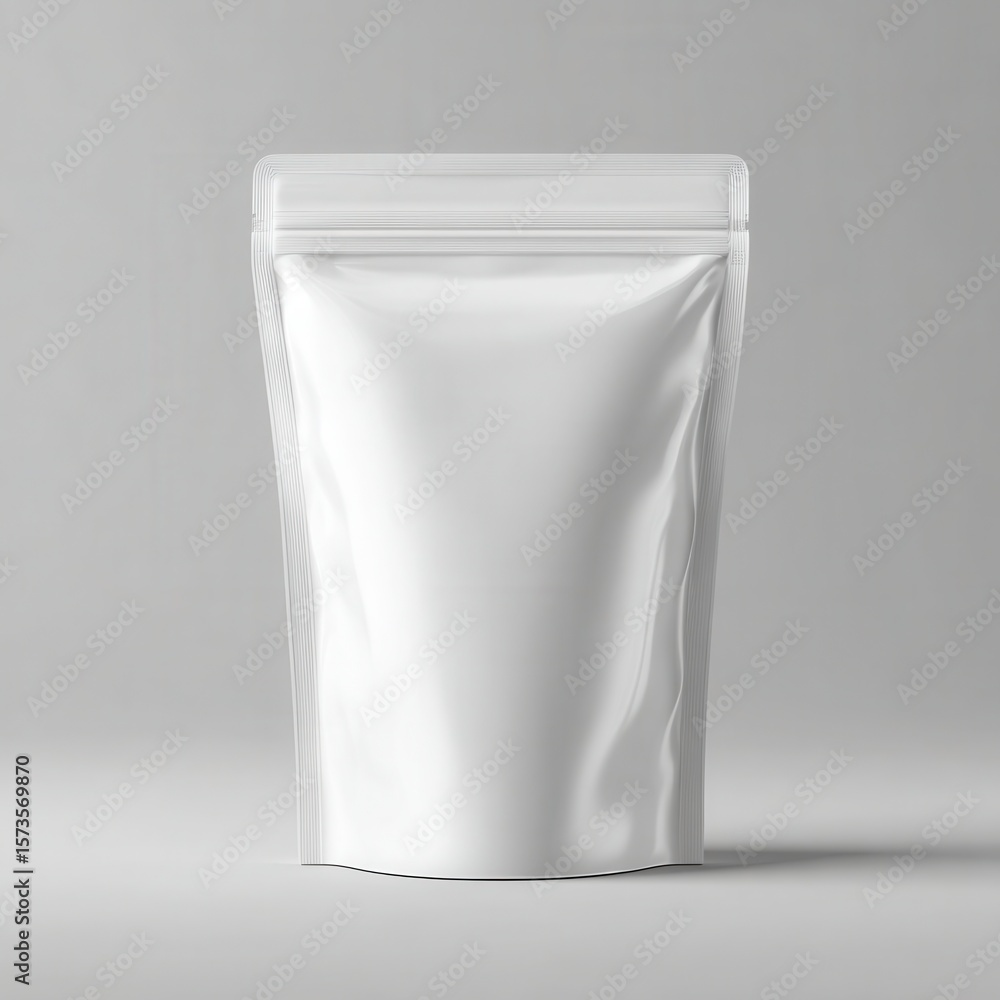 A sleek, empty white pouch with a transparent window, perfect for packaging food, supplements, or cosmetics, Ideal for branding mockups and product designs, A sleek, empty white pouch with a transparent window, perfect for packaging food, supplements, or cosmetics, Ideal for branding mockups and product designs,