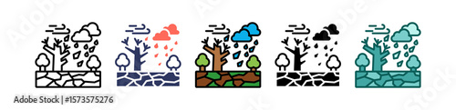 Heavy Rain multiple icon