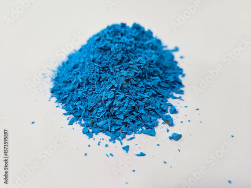 a color pigment on paper