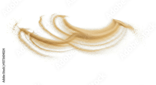 Abstract Sand Texture Transparent Background with Natural Grain Design