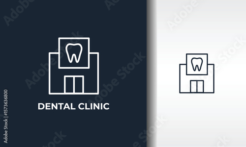 Dental Clinic Vector, Icon Or Logo Sign Isolated Symbol Illustration