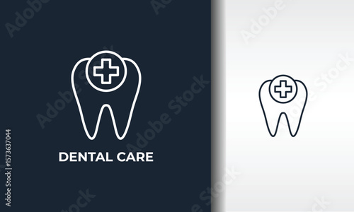 Dental Care Vector, Icon Or Logo Sign Isolated Symbol Illustration
