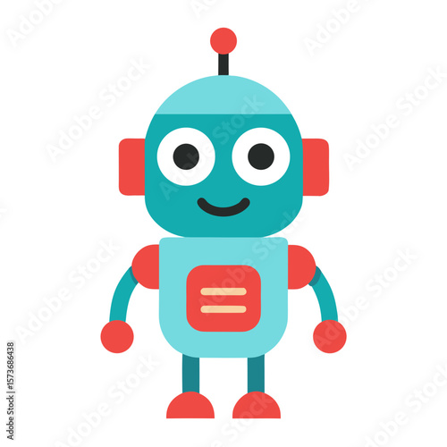 Cute Robot Mascot Logo Vector Illustrations for Tech, Gaming, and Brand Designs