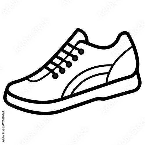 sport shoe isolated on white