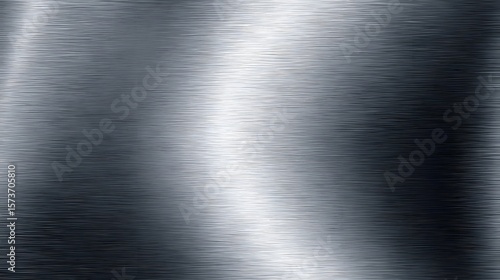Wallpaper Mural A modern industrial inspired metallic texture featuring a brushed silver gradient smooth lighting and a subtle shadow effect for a sleek sophisticated look Torontodigital.ca
