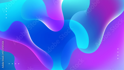 Abstract blue purple fluid shapes background suitable for modern design projects, digital art, print materials, web backgrounds, and artistic presentations.
