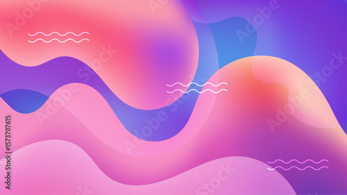 Abstract pink purple fluid shapes ideal for modern design projects, backgrounds, digital art, wallpapers, website banners, and social media graphics.