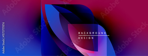 Abstract vibrant design. Fluid shapes blend purple, blue, pink hues. Modern aesthetic, suitable for digital backgrounds, presentations.