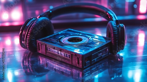 Here’s the optimized Adobe Stock metadata for your retro futuristic image:

