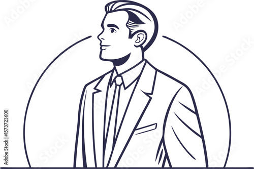 Professional Businessman Character Design Featuring Office and Corporate Style. Creative Businessman Character Design Highlighting Success and Teamwork. Modern Businessman Character Design