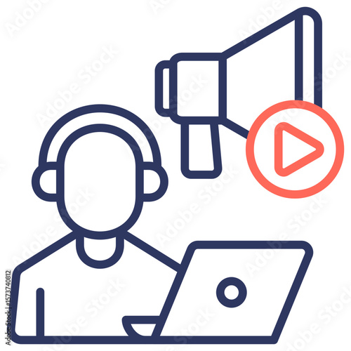 Content Marketing Icon