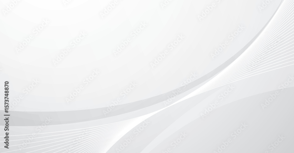This sleek, modern design features crisp white and light gray hues, curved lines, and subtle linear patterns, creating an elegant and minimalist visual experience. This sleek, modern design features crisp white and light gray hues, curved lines, and subtle linear patterns, creating an elegant and minimalist visual experience.