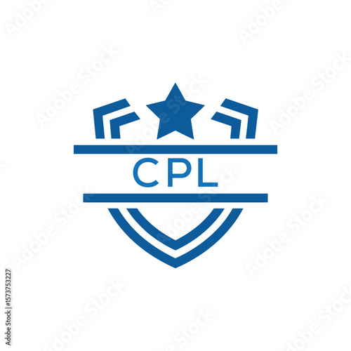 Dynamic Tech Logo Design with CPL Letters and Abstract Motion Elements – Modern Business Identity. CPL Letter Logo.
