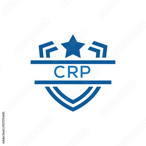 Dynamic Tech Logo Design with CRP Letters and Abstract Motion Elements – Modern Business Identity. CRP Letter Logo.

