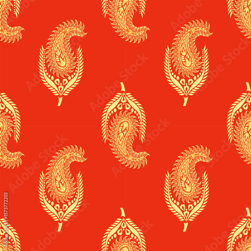 elegant paisley pattern for wallpaper background and textile beautiful paisley originated in persia and paisley is popular in Iran india scotland this paisley design is good for dress shawl scarf rida