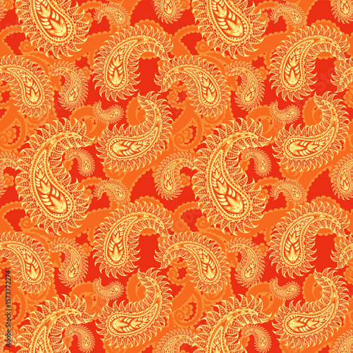 elegant paisley pattern for wallpaper background and textile beautiful paisley originated in persia and paisley is popular in Iran india scotland this paisley design is good for dress shawl scarf rida