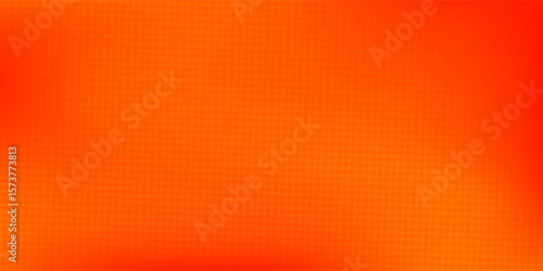 Modern dot halftone orange color pattern gradient texture with technology design abstract modern art