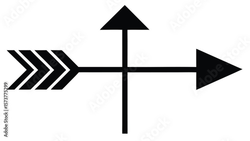 Abstract geometric pattern with vibrant color accents and clean typography