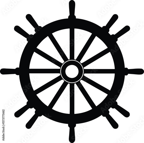 ship steering wheel nautical helm rudder