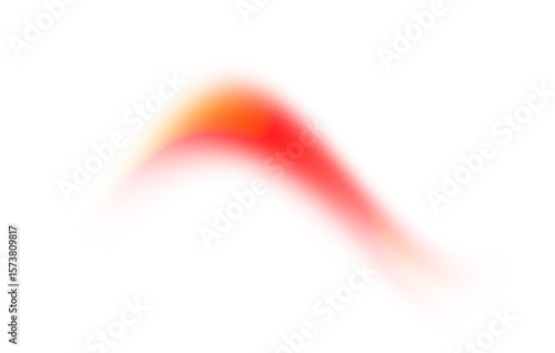gradient blurred light shape