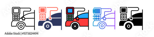 Car Diagnostic multiple icon