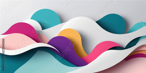 Colorful Easter eggs in a tray, a vibrant symbol and design element