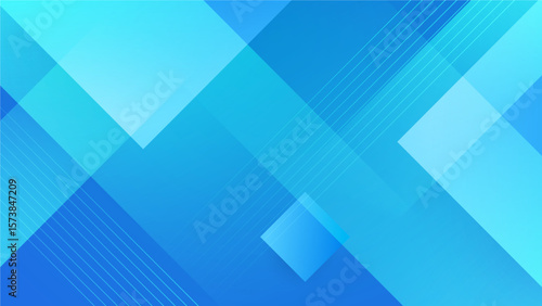 Abstract blue geometric design with lines suitable for backgrounds, web design, and modern graphics project needing minimalist visuals.