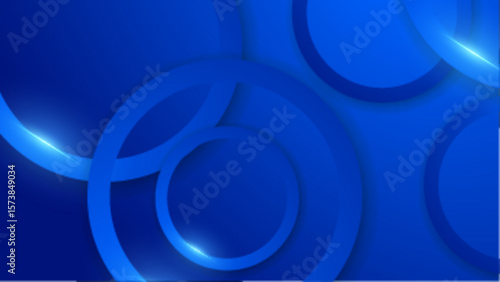 Overlapping blue circles with a slight glow, perfect for abstract backgrounds, technology concepts, digital design projects, and futuristic themes.
