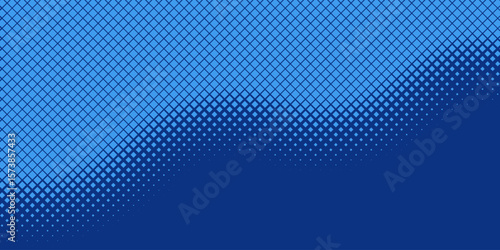 Vector Rhombus Geometric Pattern. Modern Stylish Halftone Texture. Monochrome Grid Changing with Noise. Vector Illustration. Pattern for Commercials.